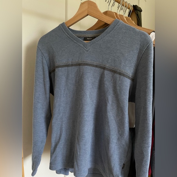 Mexx Light Blue V-Neck Sweater - Picture 3 of 4
